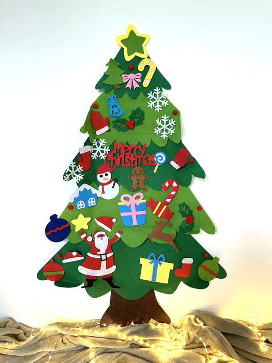 DIY Felt Christmas Tree Decoration