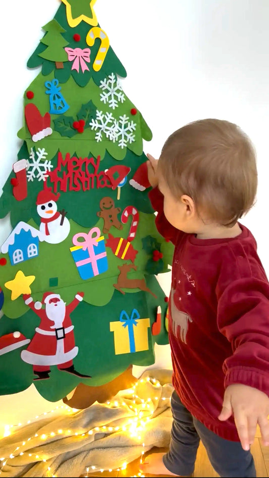 DIY Felt Christmas Tree Decoration