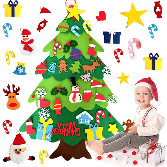 DIY Felt Christmas Tree Decoration