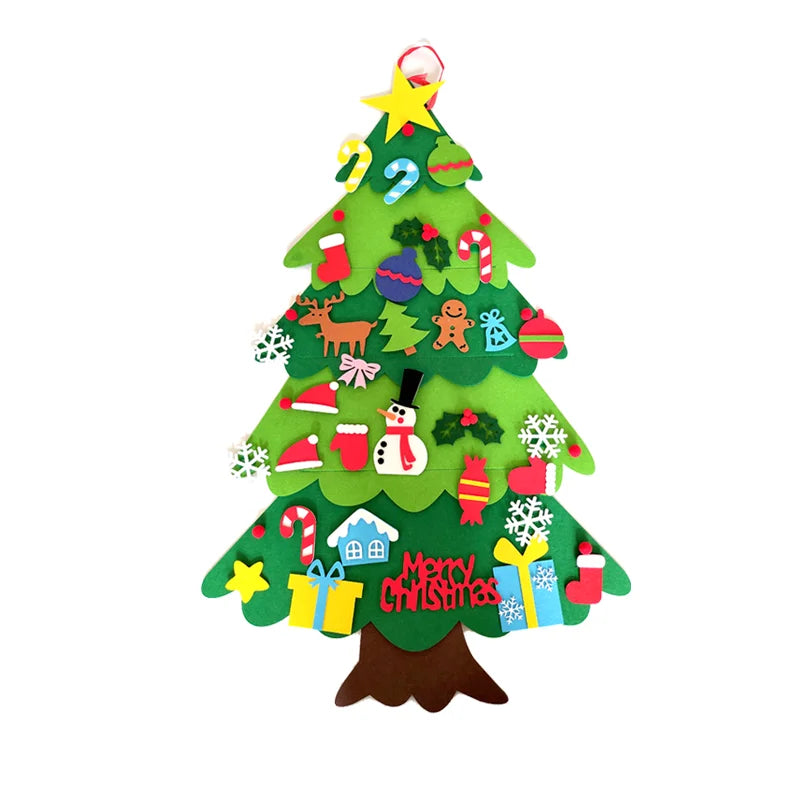 DIY Felt Christmas Tree Decoration